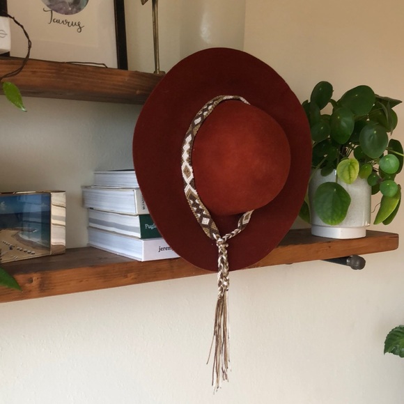 Lovely Bird Accessories - Lovely Bird Orange Braid Hat